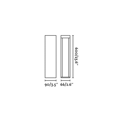 Faro Cerler LED-Säule Außenleuchte IP65