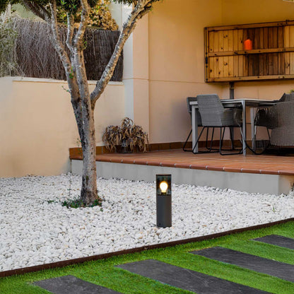 Faro Brume LED glass ceiling light IP44