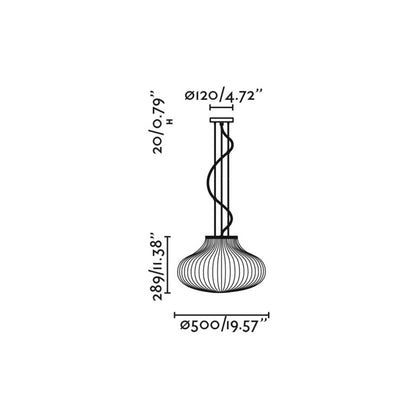 Faro Isabelle E27 Pendelleuchte