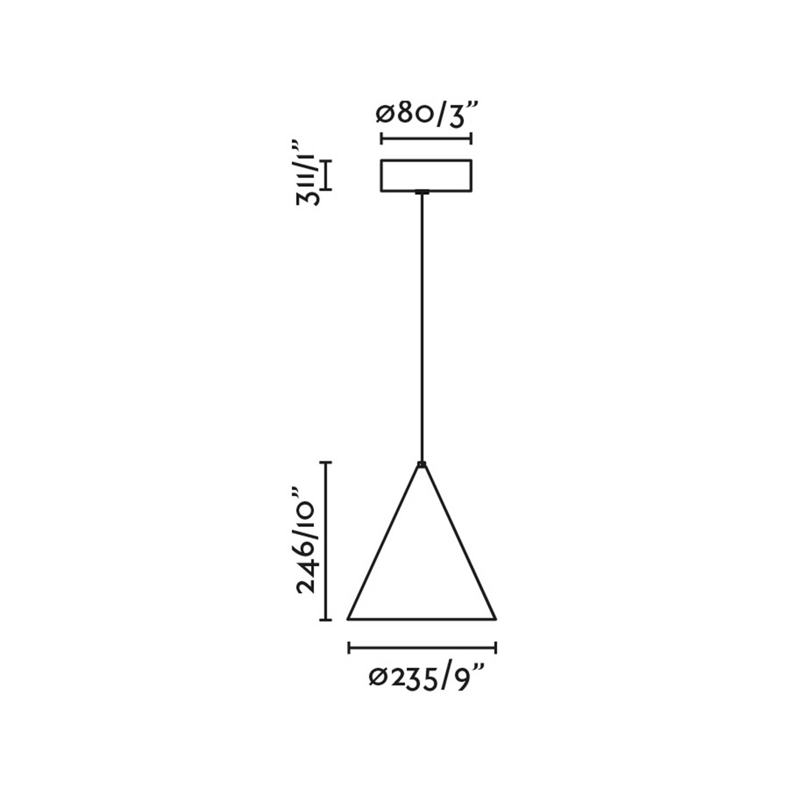Faro Lina LED-Pendelleuchte