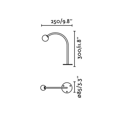 Faro Cuca LED-Säule Bogenleuchte für Außenbereich IP65 24V