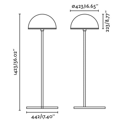 Faro Dome E27 Stehleuchte