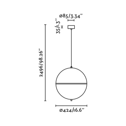 Faro Dome Pendelleuchte