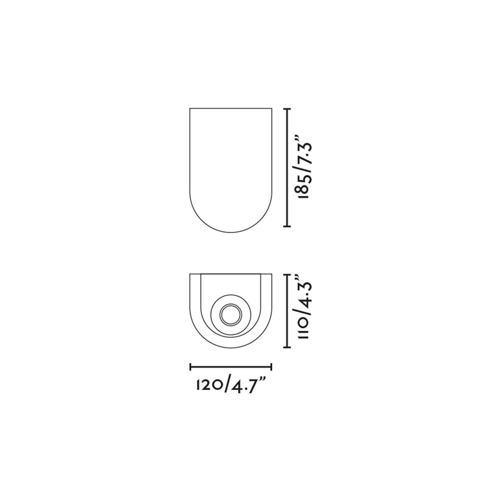Faro Iglu LED-Außensäulenleuchte IP65