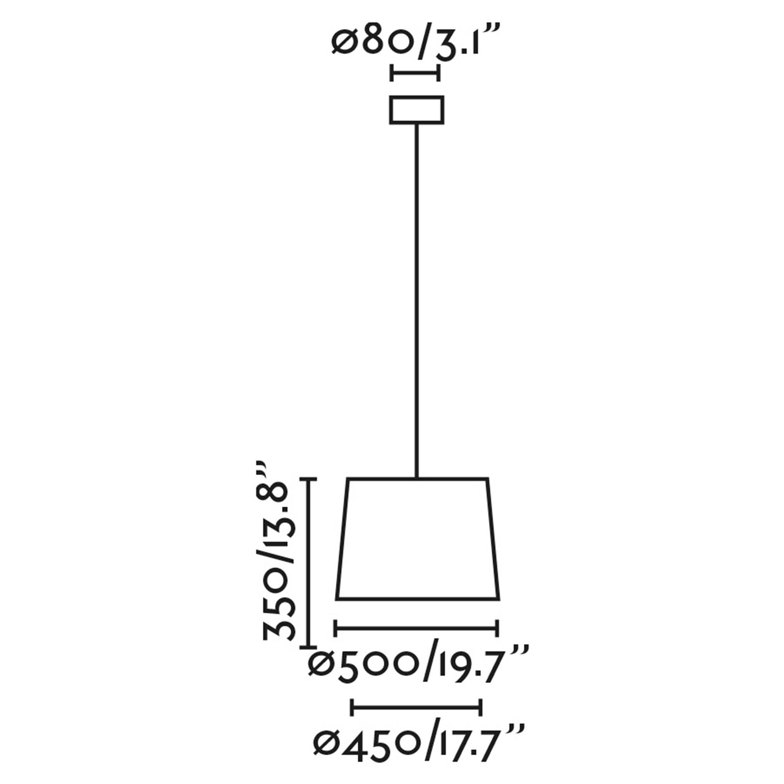 Faro Samba E27 Pendelleuchte