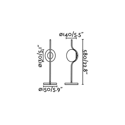Faro Le Vita LED stolní stmívatelné svítidlo
