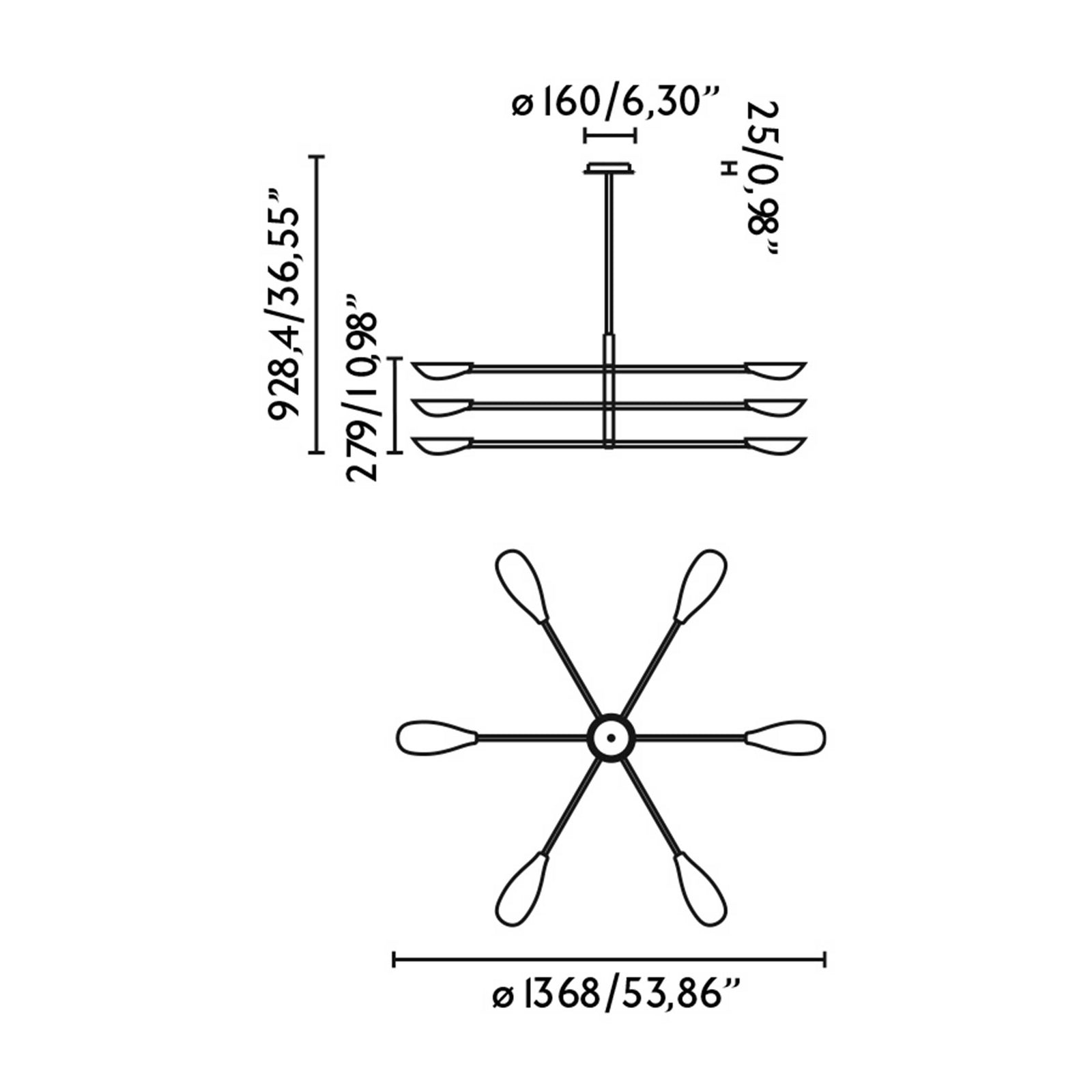 Faro Liggera G9 Pendelleuchte
