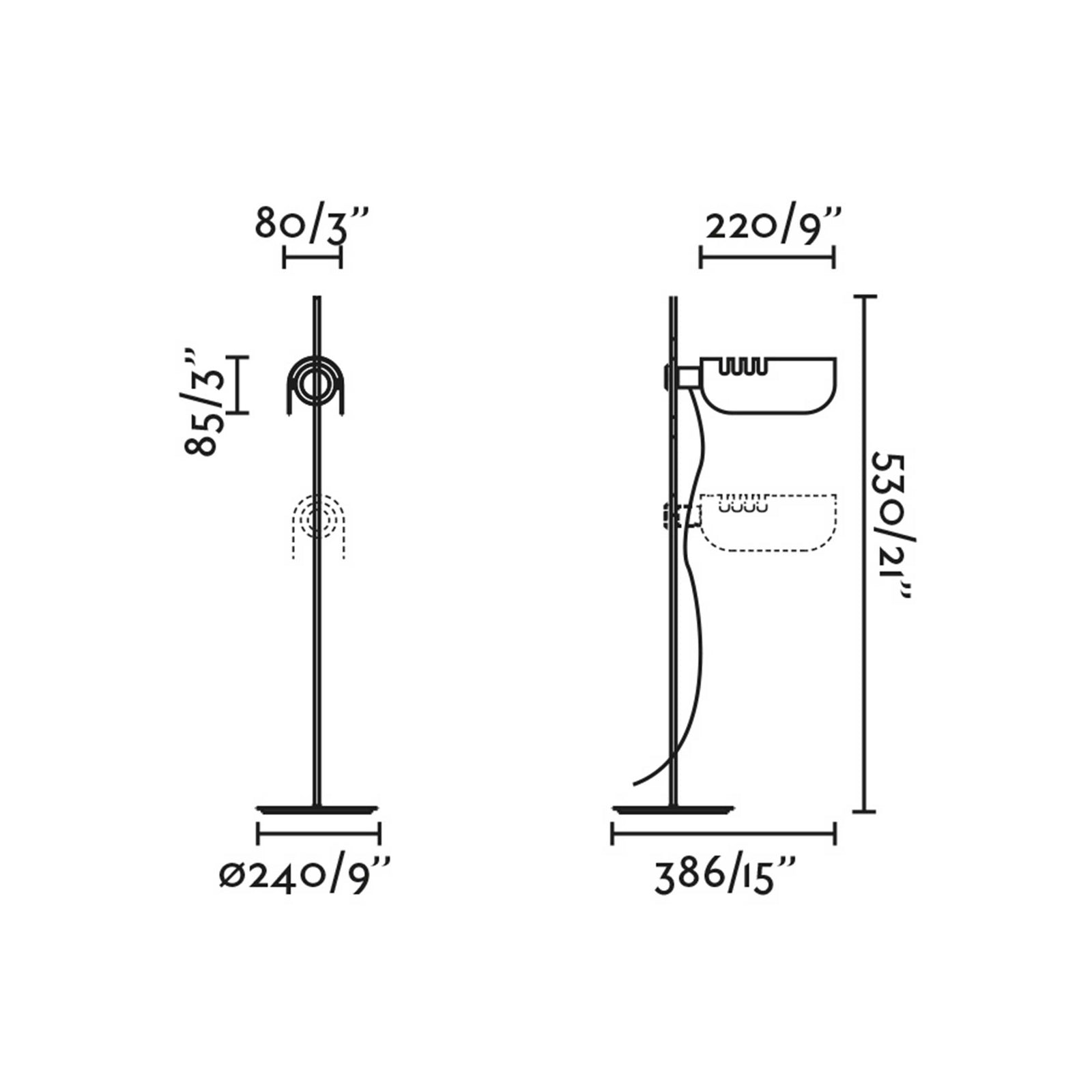 Faro Martinica E27 Tischleuchte