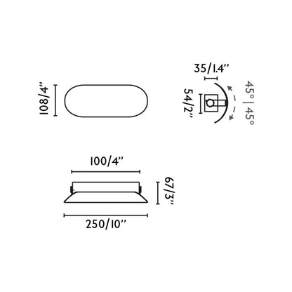 Faro Berni E27 wall light