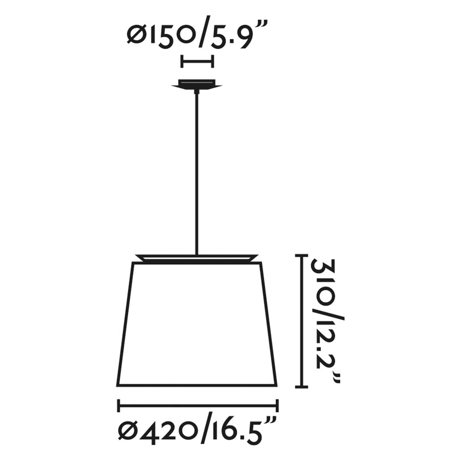 Faro Savoy E27 Pendelleuchte