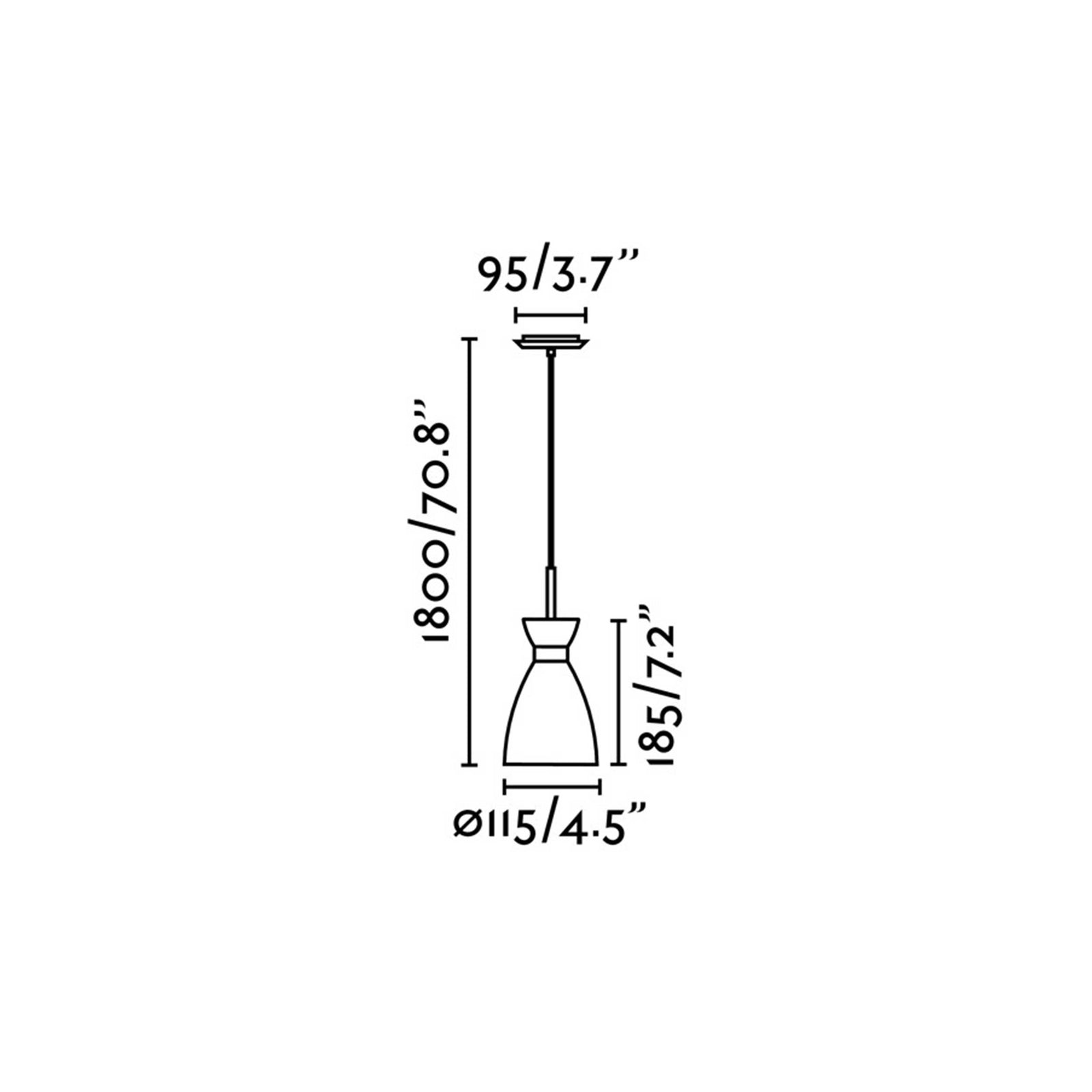 Faro Retro E14 Pendelleuchte