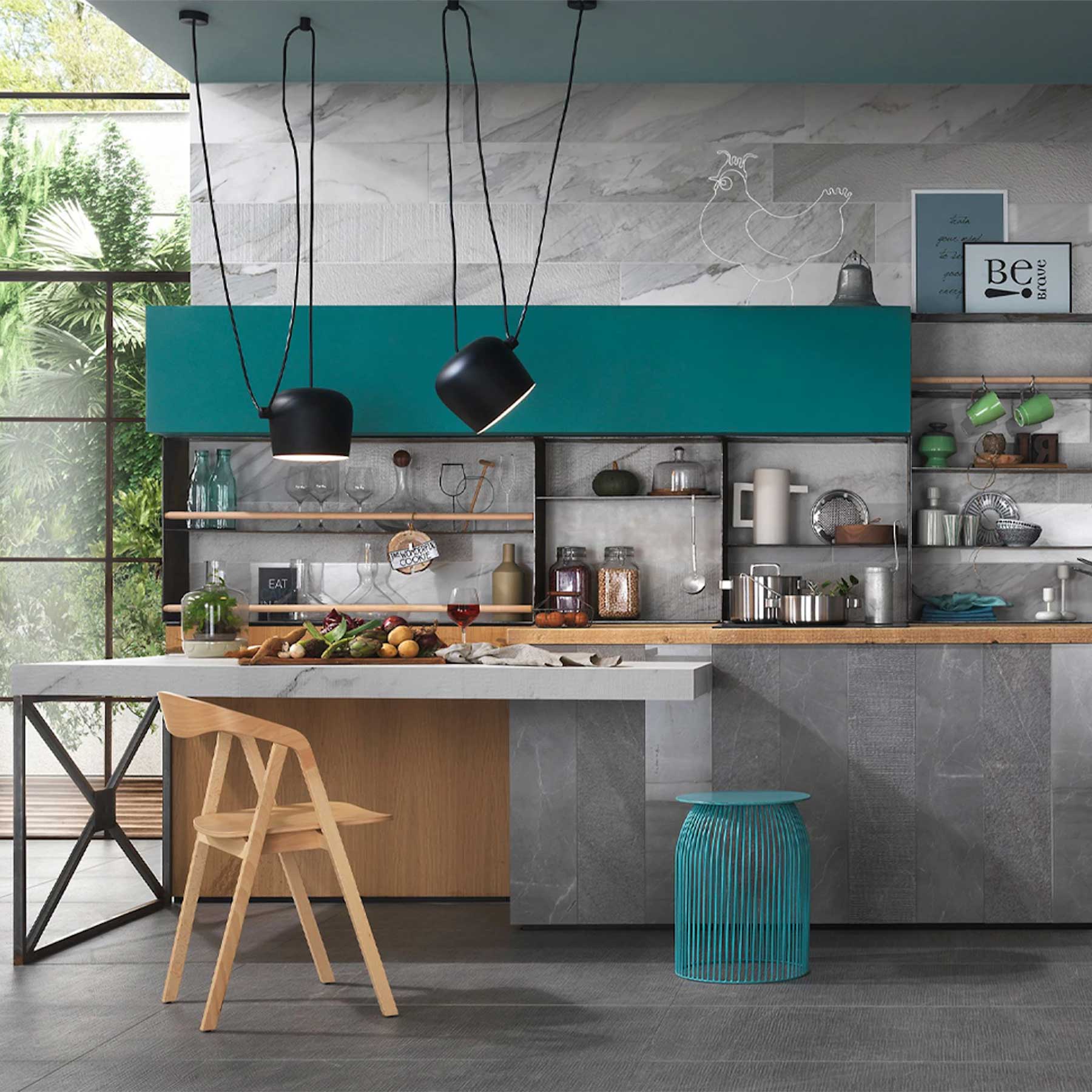 Flos Aim LED závěsné svítidlo