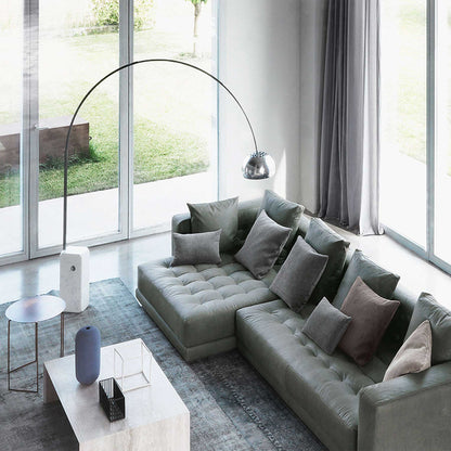 Flos Arco LED ikonická oblouková lampa