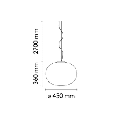 Flos Glo-Ball E27 závěsné svítidlo