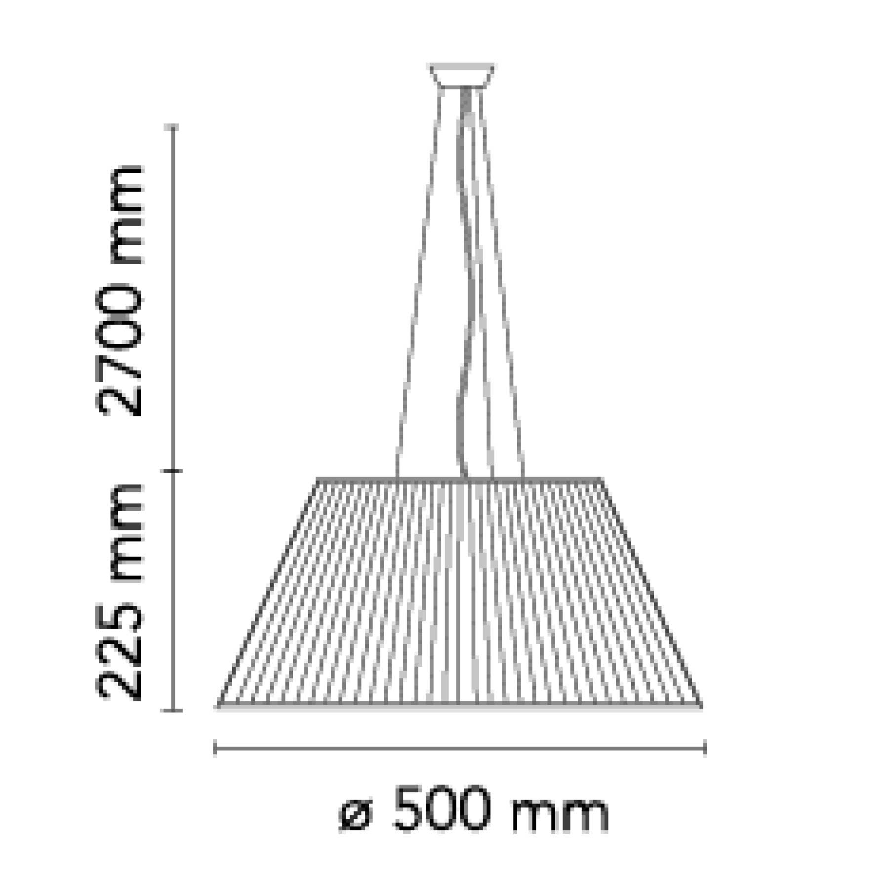 Flos Romeo Moon E27 závěsné svítidlo