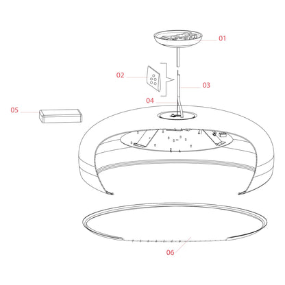 Flos Smithfield Pro LED závěsné svítidlo