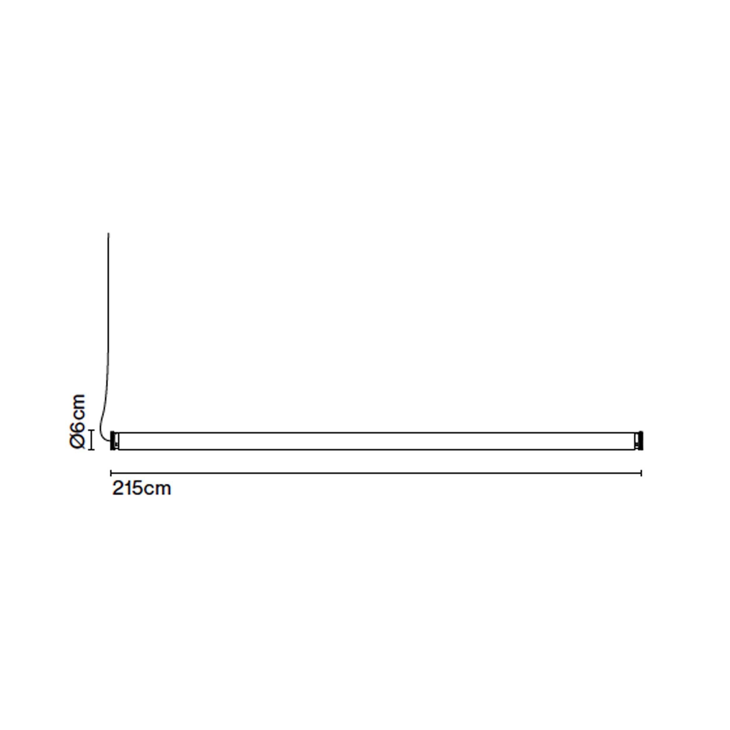 Marset Fris LED bronzefarbene Wandleuchte  mit Kabel