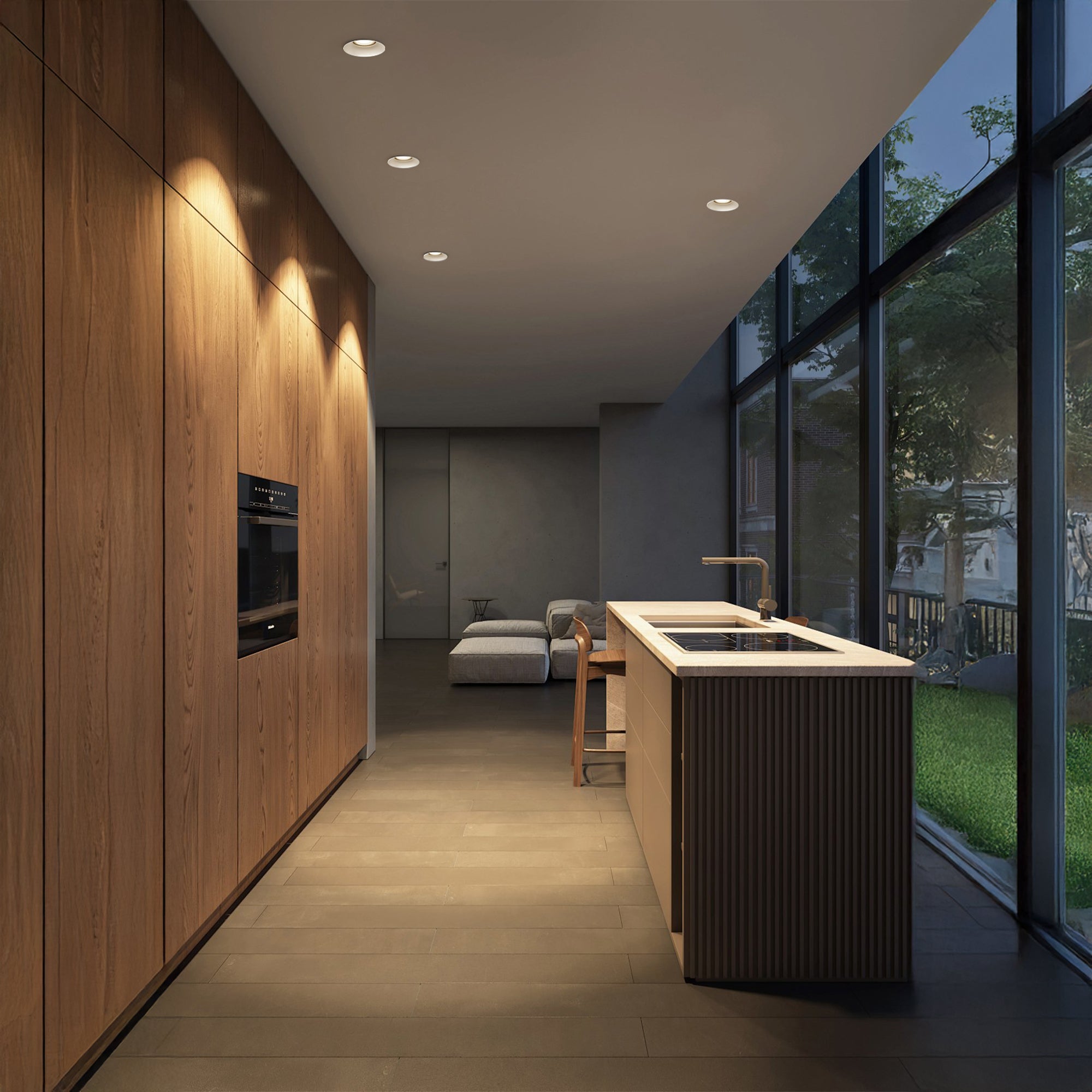 Invisio LED trimless zápustné svítidlo Ra>90