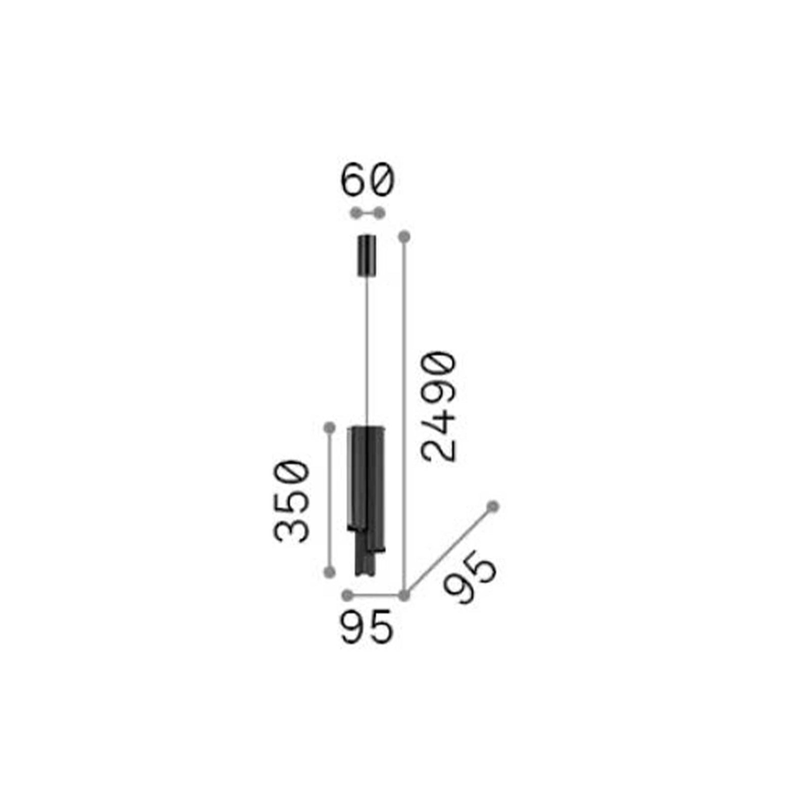 Ideal lux Dorica LED-Pendelleuchte