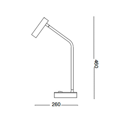 Ideal lux Easy LED Tischleuchte