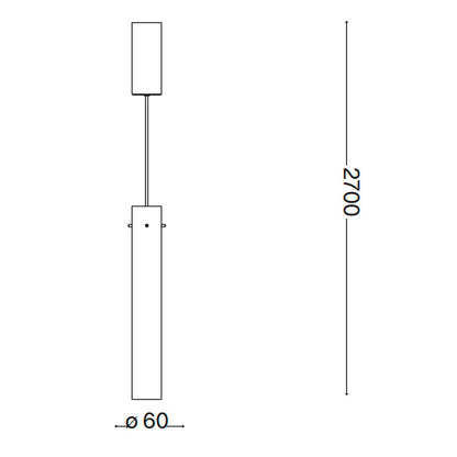 Ideal lux Flam LED-Pendelleuchte