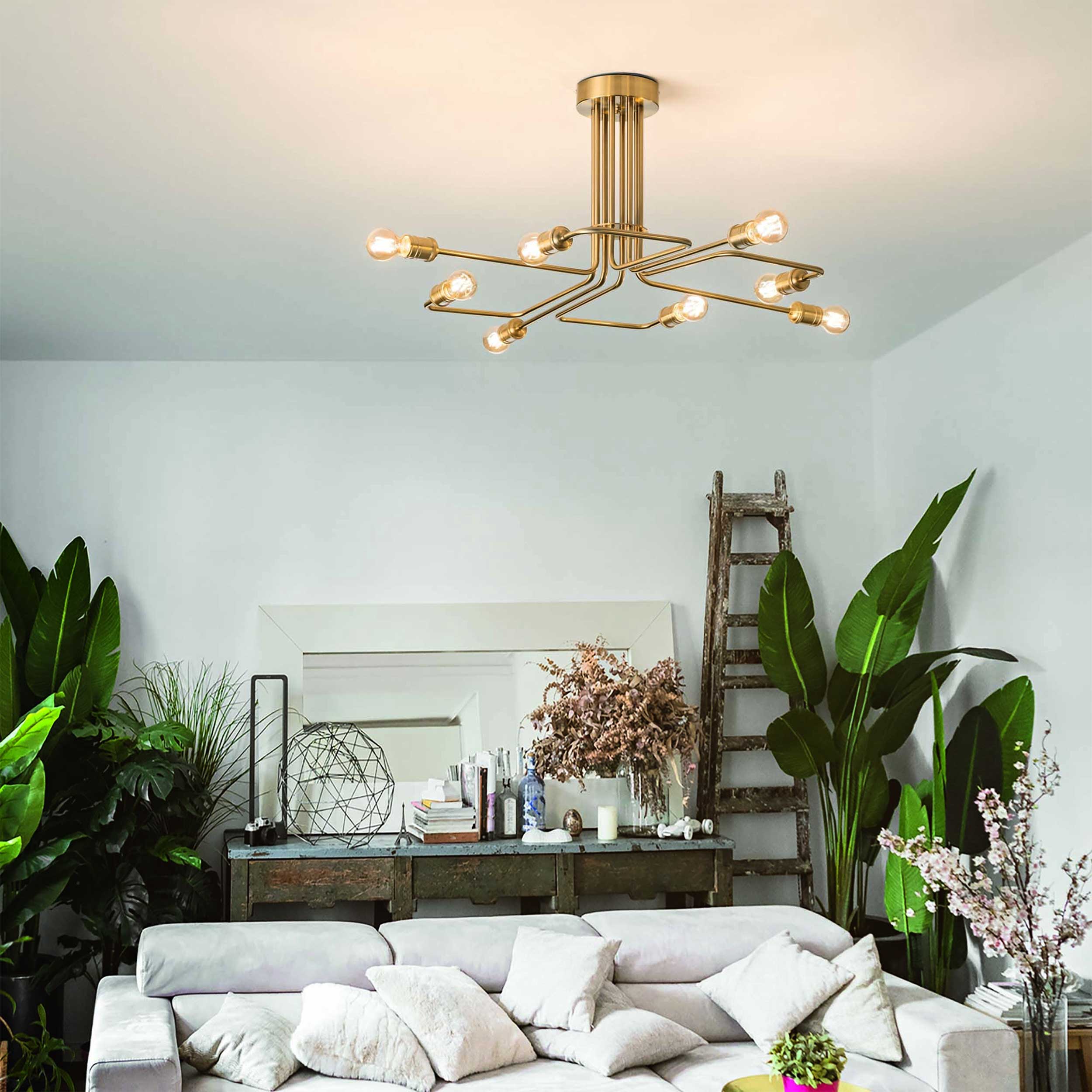 Ideal lux Triumph E27 Pendelleuchte linear