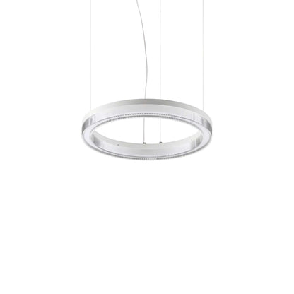 Ideal lux Crown LED-Pendelleuchte rund