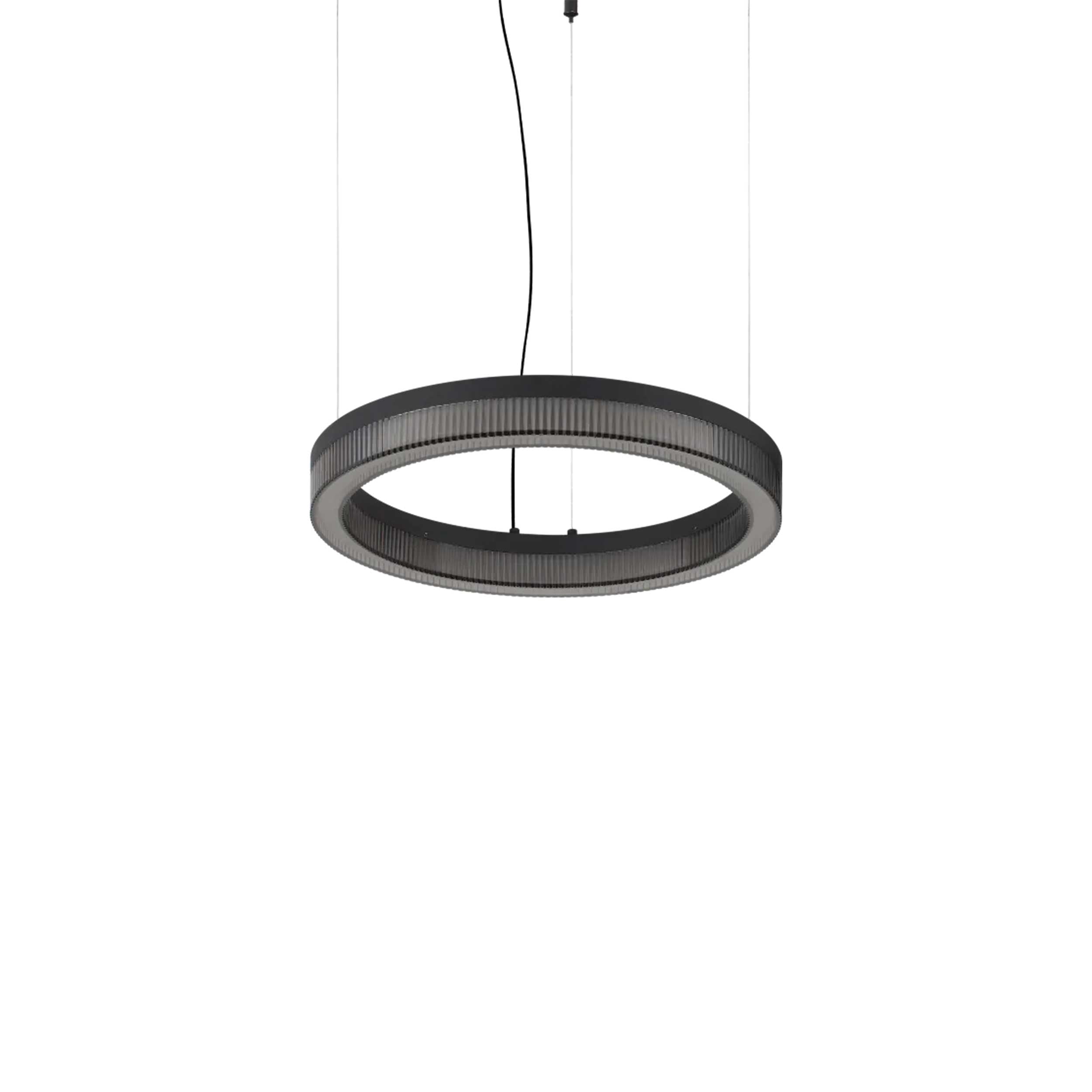Ideal lux Crown LED-Pendelleuchte rund