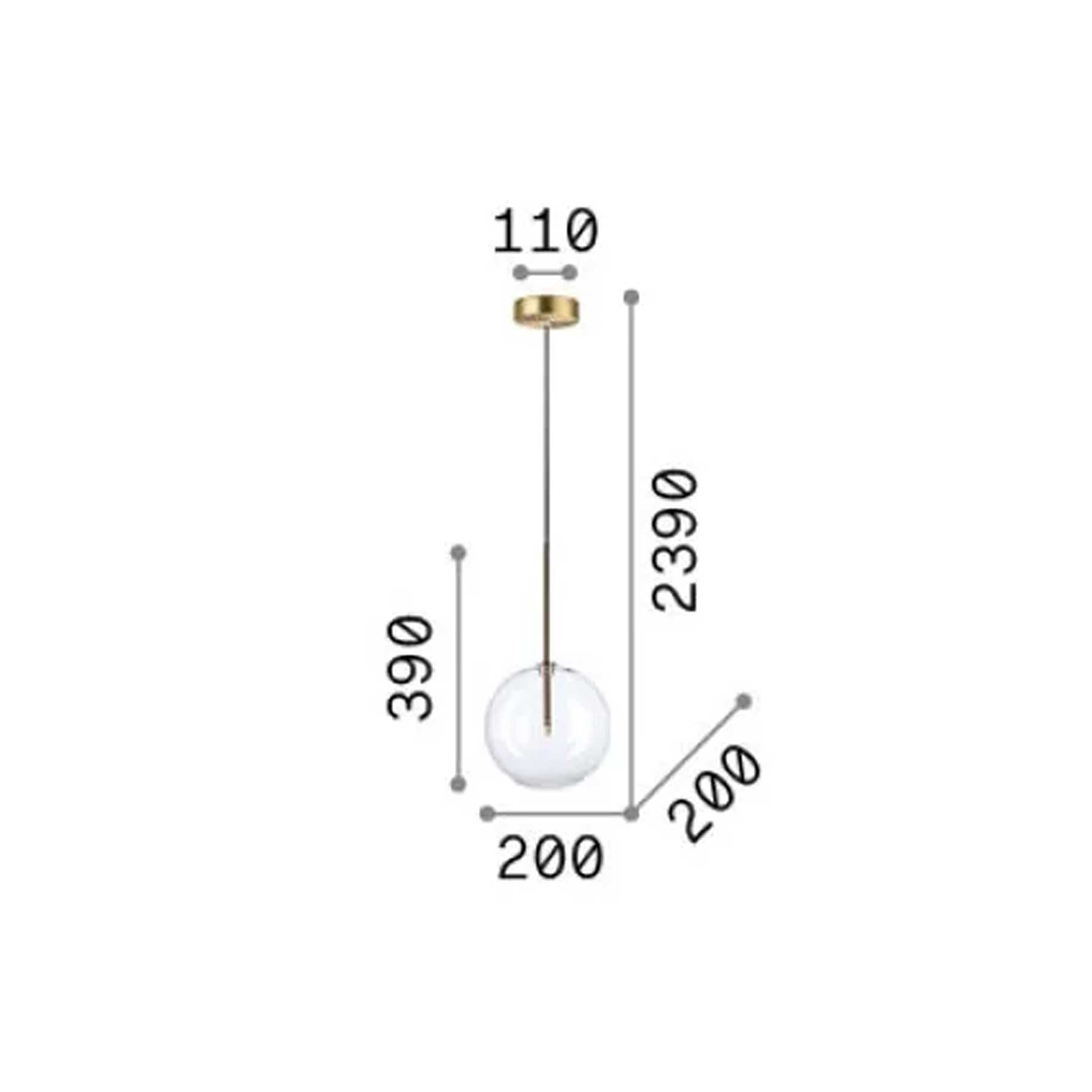 Ideal Lux Equinoxe G4 závěsné svítidlo