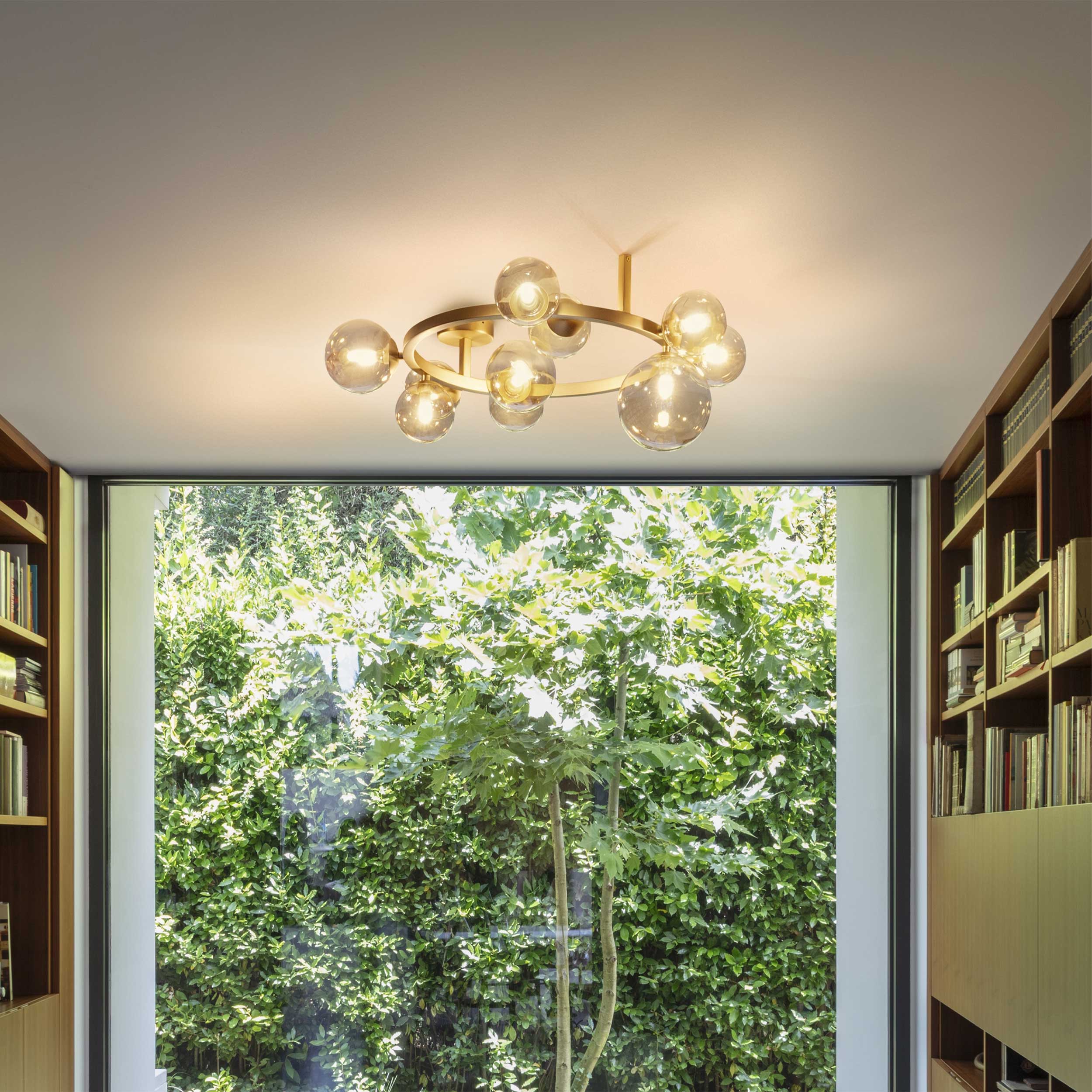 Ideal lux Perlage G9 Pendelleuchte rund