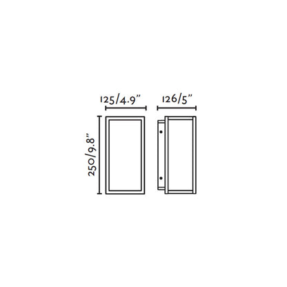 Faro Brume LED glass ceiling light IP44