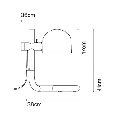 Marset Lauro E27 Tischlampe 