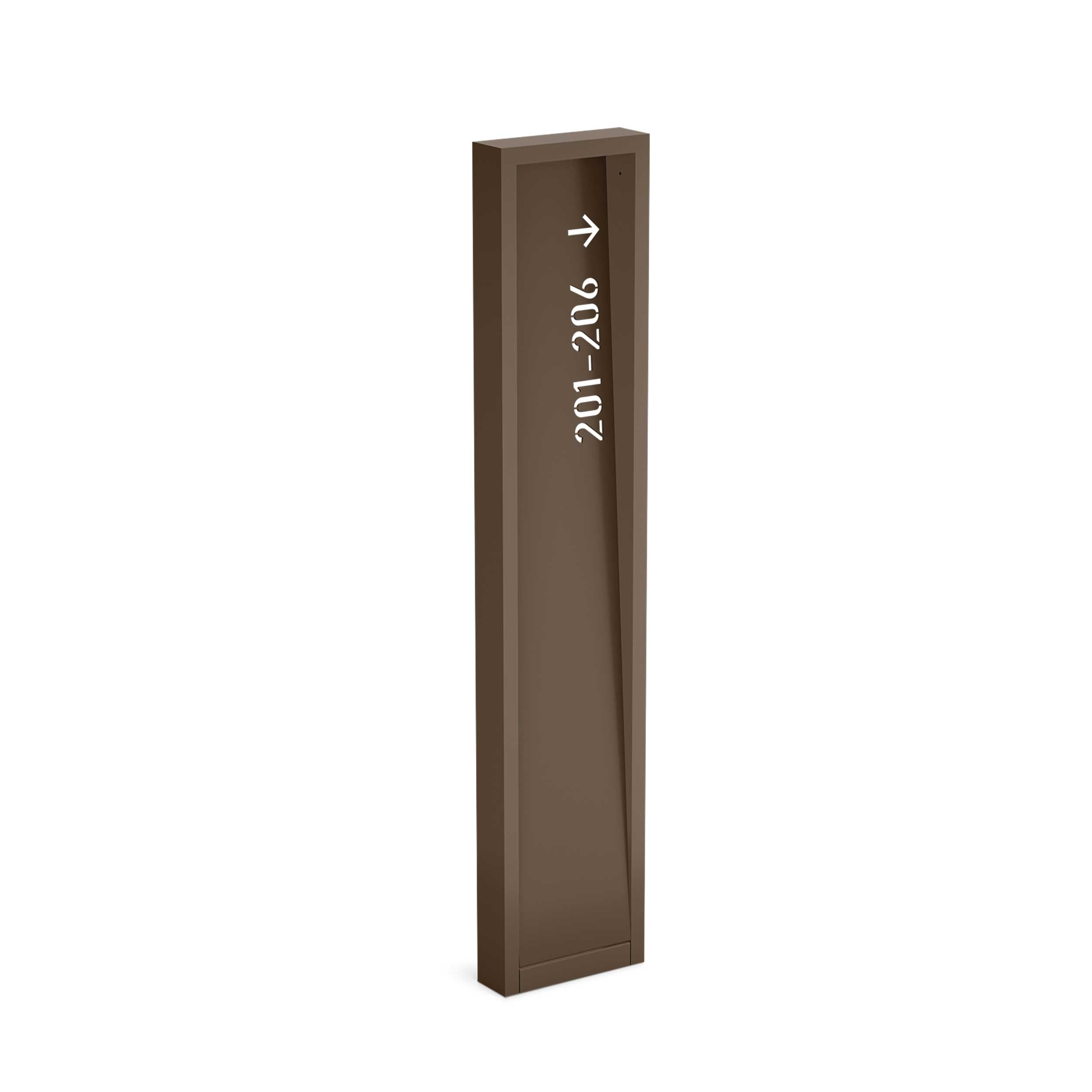 Lombardo Arke FULL Code LED-Außensäulenleuchte IP66 24V