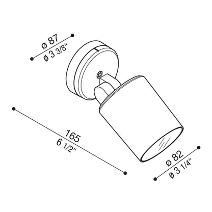 Lombardo Noa 100 Wall LED nástěnné svítidlo IP66