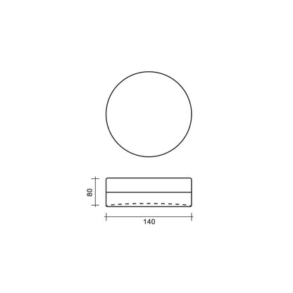 Lucis Nomia LED přisazené svítidlo