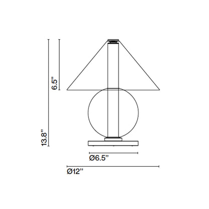 Marset Fragile LED Tischlampe 