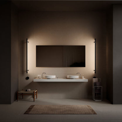 Marset Fris LED bronzefarbene Wandleuchte  mit Kabel