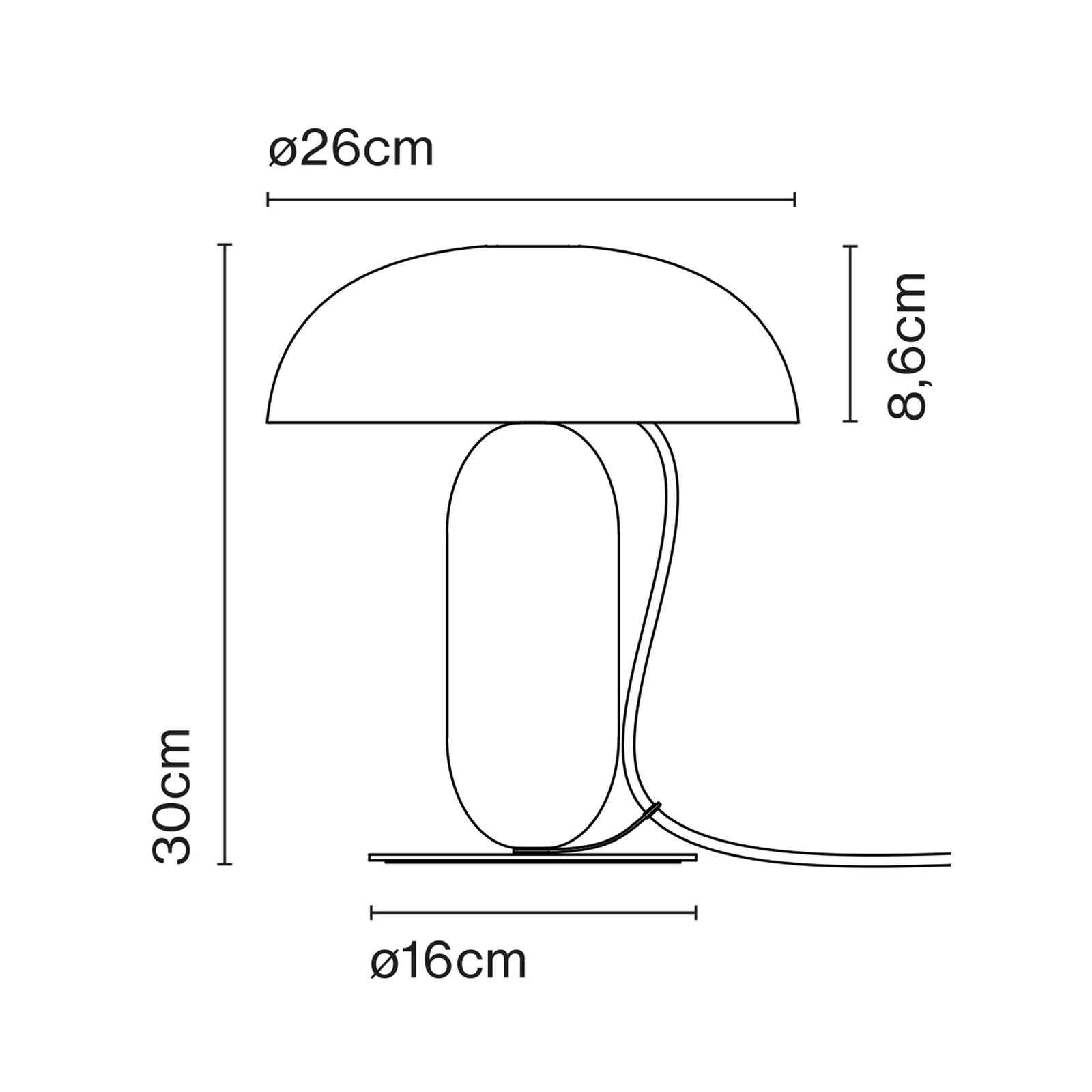 Marset Gambosa E14 Tischlampe 
