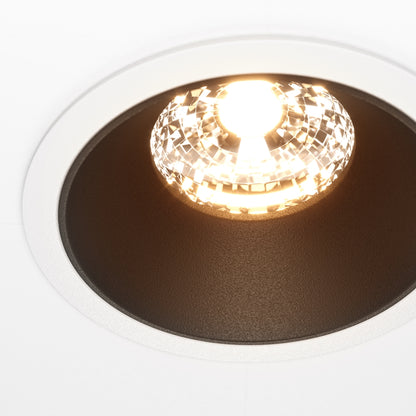 Maytoni Downlight Alfa LED 36° Einbau-Rundleuchte  schwarz