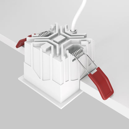 Maytoni Downlight Alfa LED 10 W 36° quadratische Einbauleuchte  weiß