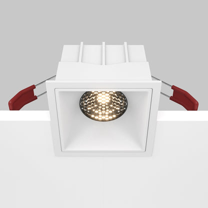 Maytoni Downlight Alfa LED 15 W 36° Einbau-Quadratleuchte  weiß