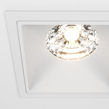 Maytoni Downlight Alfa LED 15 W 36° Einbau-Quadratleuchte  weiß