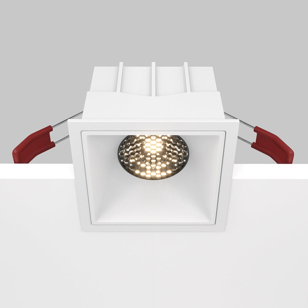 Maytoni Downlight Alfa LED 15 W 36° Einbau-Quadratleuchte  weiß
