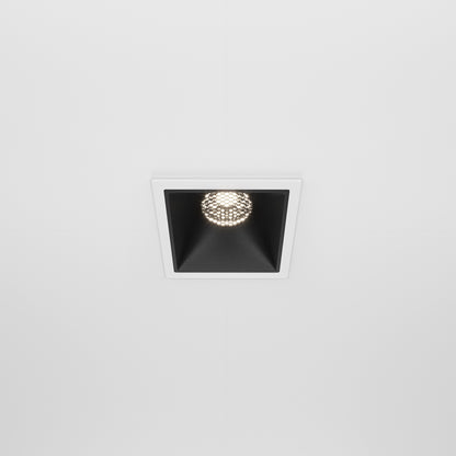 Maytoni Downlight Alfa LED 10 W 36° Einbau-Quadratleuchte  schwarz