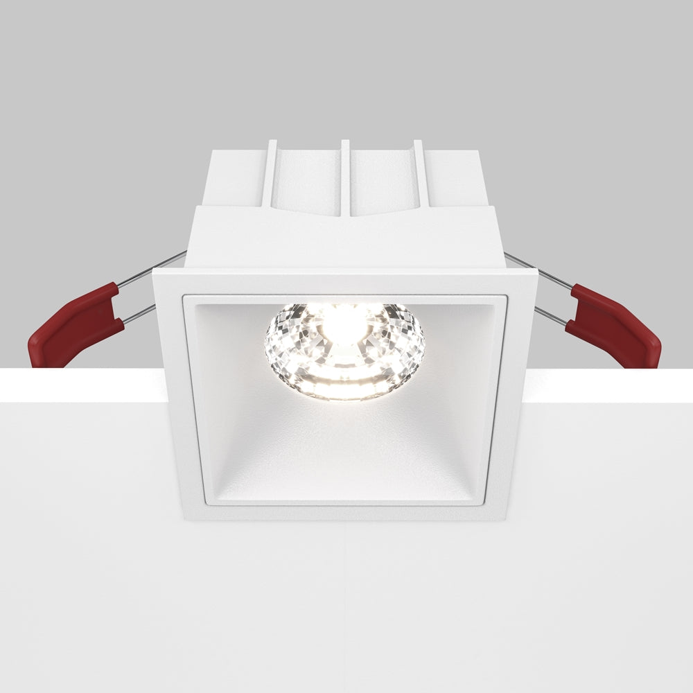 Maytoni Downlight Alfa LED 15 W 36° Einbau-Quadratleuchte  weiß