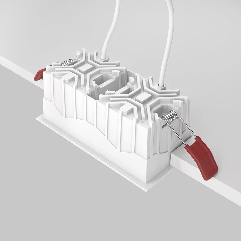 Maytoni Downlight Alfa LED 10 W 36° quadratische Einbauleuchte  weiß