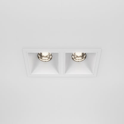 Maytoni Downlight Alfa LED 10 W 36° quadratische Einbauleuchte  weiß