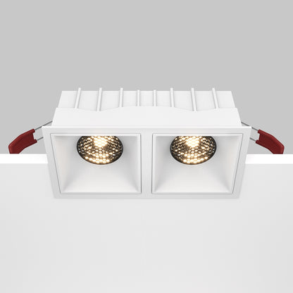 Maytoni Downlight Alfa LED 15 W 36° Einbau-Quadratleuchte  weiß