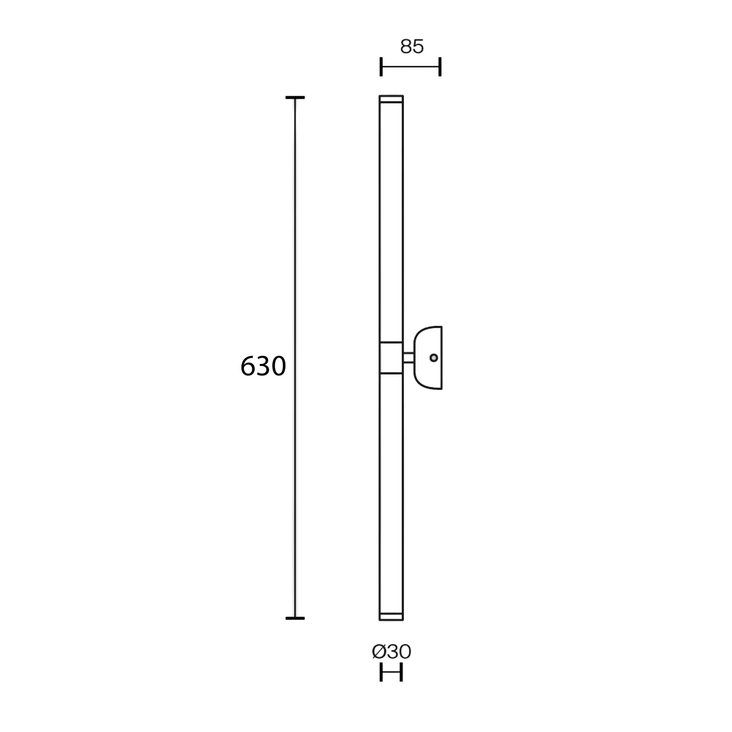 Maytoni Axis LED Wandleuchte 