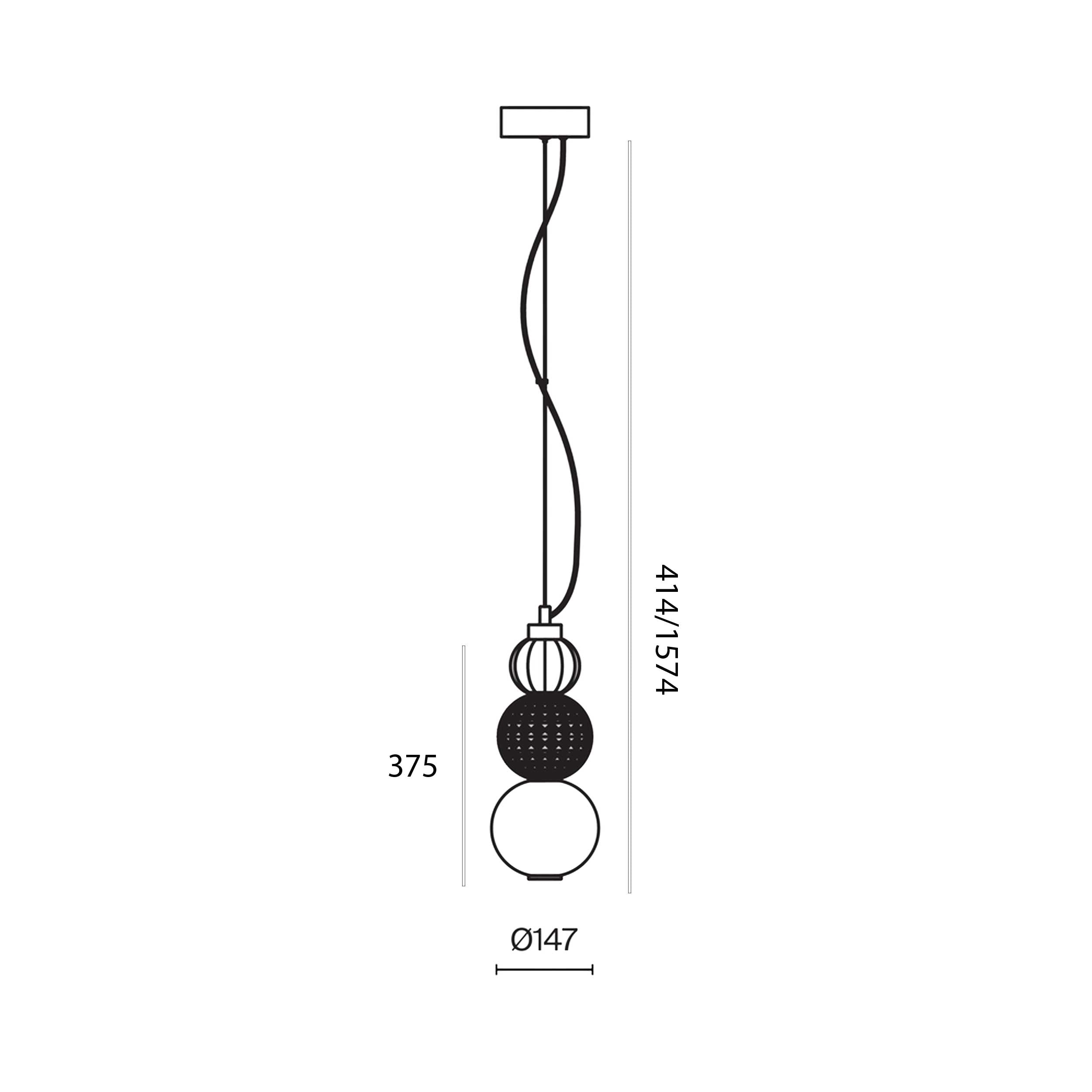 Maytoni Collar LED Hängeleuchte 